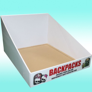 工場メーカーのカスタム段ボールカウンターディスプレイ、Pdqディスプレイボックス、Pdqボックス